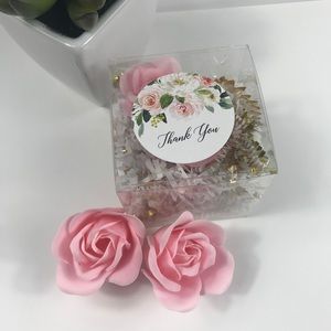 Rose Bath Soap Thank You Gift
